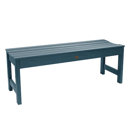 Highwood Usa 4ft Lehigh Picnic Bench Outdoor Furniture for Patio, Backyard, Garden AD-BENN2-NBE
